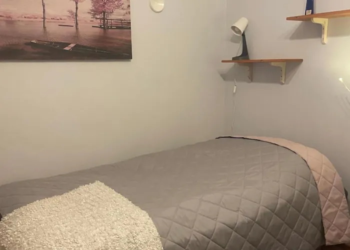 Quarto em Acomodações Particulares Sweet Home- Upstairs Near Skicenter Ounasvaara And Golf Course